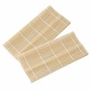 THY COLLECTIBLES Sushi Making Rolling Mat Natural Bamboo 9.5" x