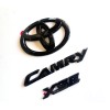 Unbranded 3PS 2015-2017 TOYOTA CAMRY XSE Gloss Black EMBLEM OVERLAY