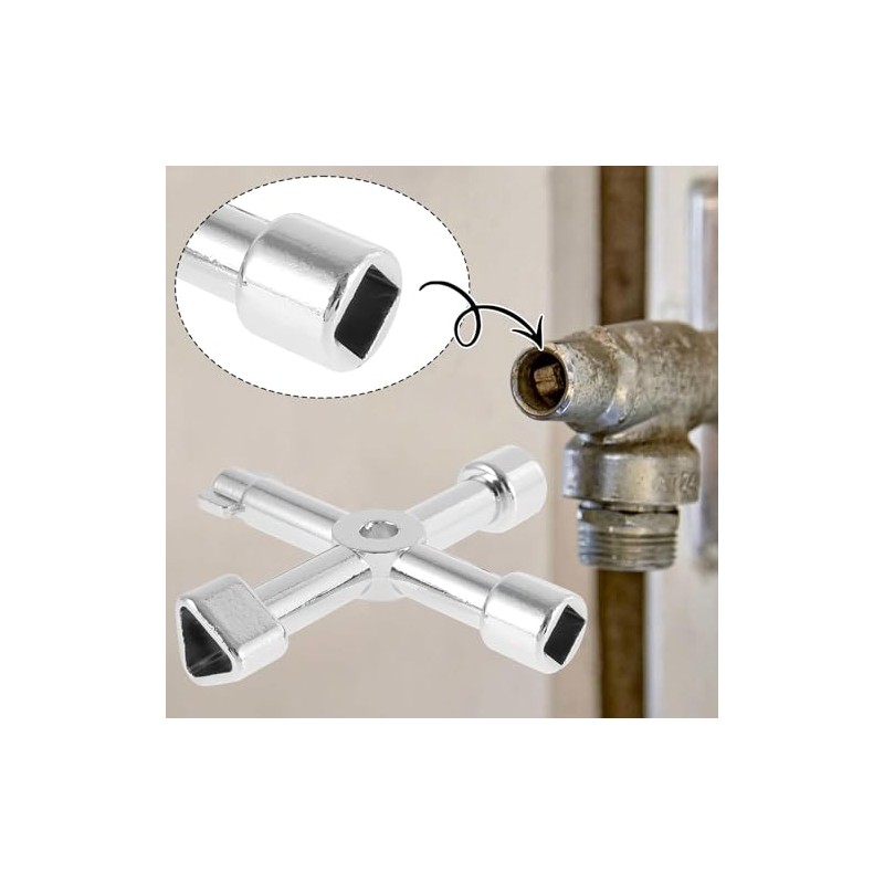 6-Piece Multi-Function Electric Cabinet Key Set
