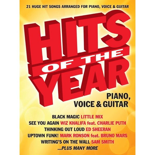 Hits Of The Year 2015 (PVG): 21 Huge Hit Songs