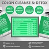 High Strength Natural Colon Cleanse Multi-Complex Detox Capsules | Bowel
