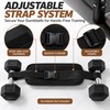 Weighted Hip Belt for Dumbbell Training – Adjustable Nylon Workout