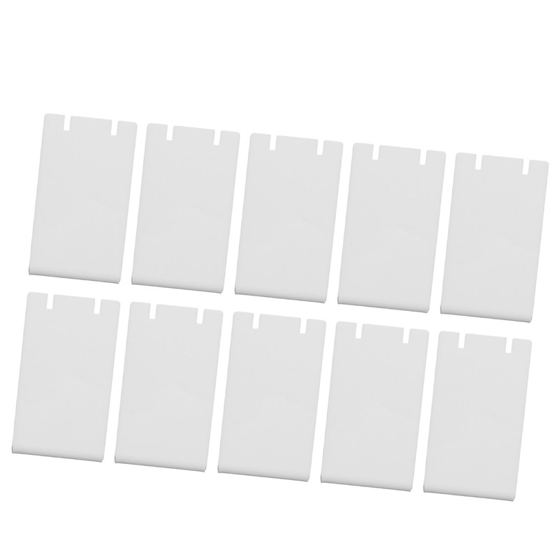 10pcs Acrylic Earring Holder Organizer Ear Studs Jewelry Storage Display