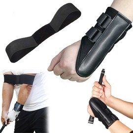 ISRcnst for Golf Swing Training Correcting Arm Band and Corrector Wrist Trainer Protector Health Gear Golf Wrist Brace for Beginner Swing Practitioner