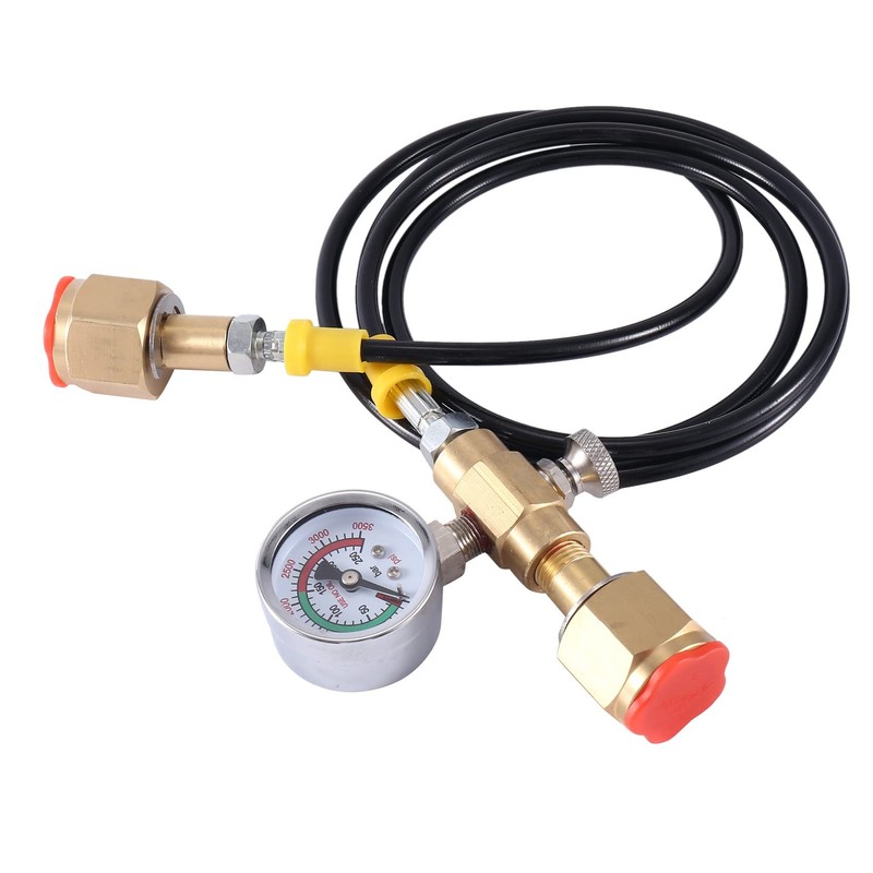 Benefischl Argon CO2 Filling Station Charging Adapter Charging Valve Connection