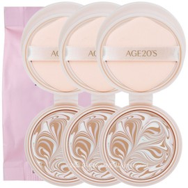 AGE20S Essence Pact Aura No. 21 Refill 3 / AGE20S 에이지투웨니스 에센스 팩트 아우라 21호 리필 3개