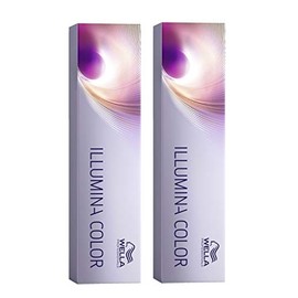 WELLA Illumina Color Haarfarbe 9/60, Sehr hellviolettes Naturblond, 2 x 60 ml