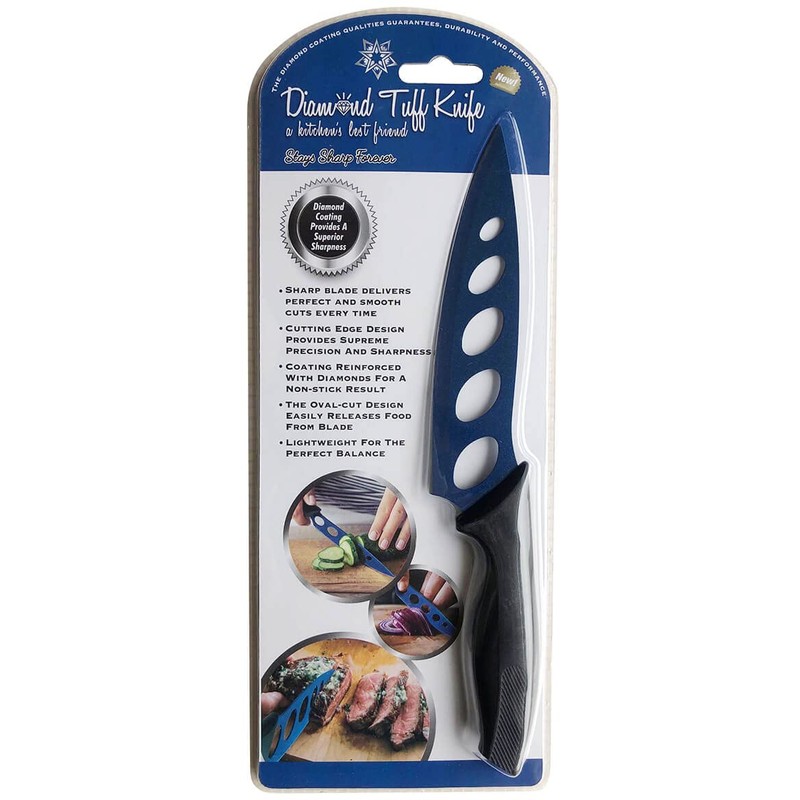 GRANITE TUFF KNIFE- Non-Stick Stainless Steel Granite Coated Blade -Chef's