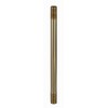 B&P Lamp® 6 Inch Solid Brass 1/8 IP Threaded Rod