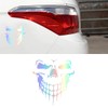 Skull Stickers and Decals for Car Windows Doors, 3D Reflective