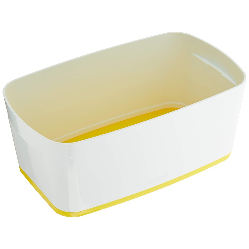 Leitz MyBox WOW 52294016 Small Storage Box with Lid Yellow