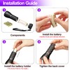 Black Light UV Light Flashlight, 21 LED 395nm Ultraviolet Blacklight