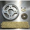 Kit Arrastre Sprocket Racing Para Hero Hunk 160r 150 Dorada