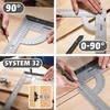 wolfcraft Universal Angle & Try Square I 5205000 I for