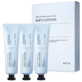 Abka Shea Butter Hand Cream 50ml 3 packs - powdery musk / 아브카 시어버터 핸드크림 50ml 3개입 - 파우더리머스크
