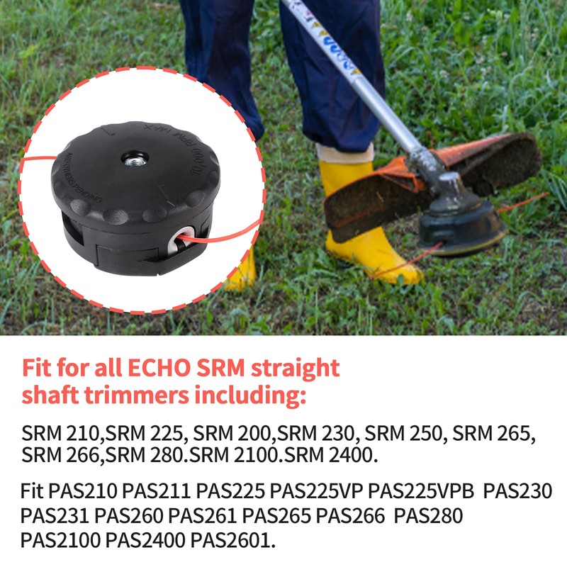 String Trimer Head for Echo pas-225 srm-225 gt-225,Trimmer Head Diameter: