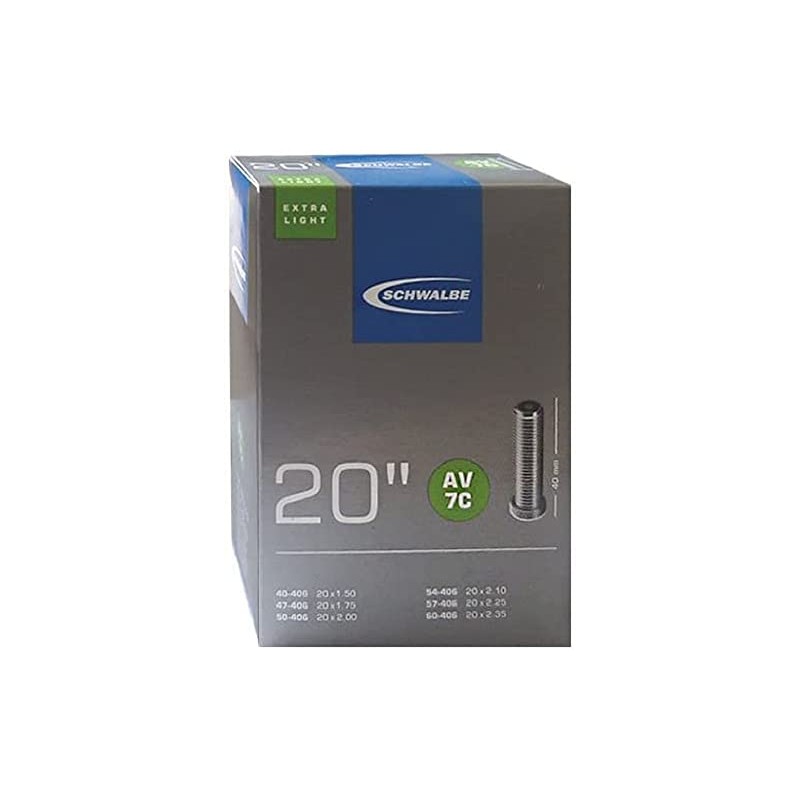 Schwalbe Inner Tube AV7 °C Extra Light inches EK AGV