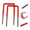 FUNOMOCYA 2pcs Plastic Ladder Steps for Water Wells Sewage Applications