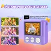 Instant Print Kids Camera - 1080P Selfie Digital Camera, Portable