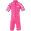 Osprey Kids Habiscus Summer Wetsuit, Pink, 1 Year