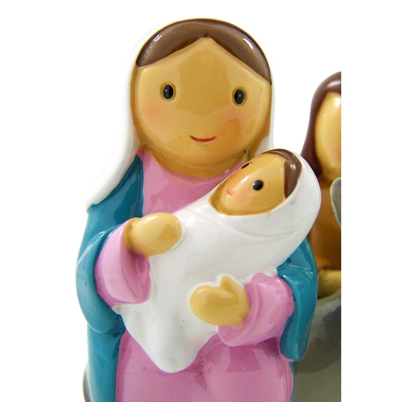 Needzo Little Drops of Water Holy Family Nativity Scene, 3