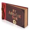 Adventure Book Diary Photo Scrapbook,Scrap book with Hard Cover Movie