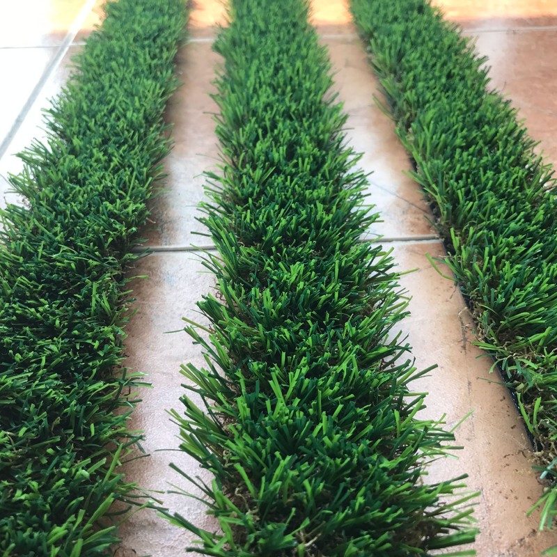 KuGuo Artificial Grass Decoration Strip Indoor/Outdoor DIY Fake Grass (Autumn,