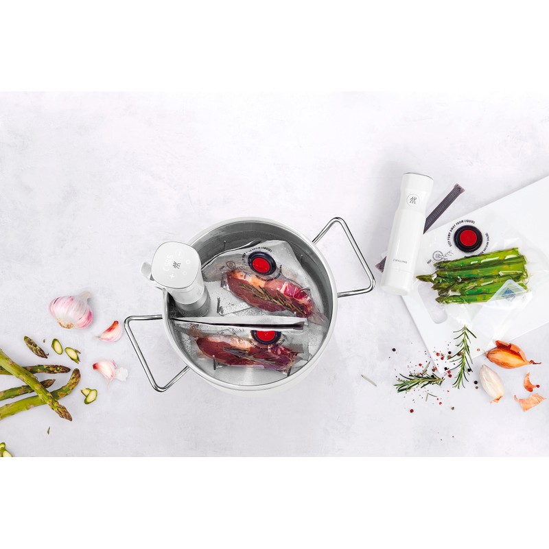 ZWILLING ENFINIGY Sous-Vide Rack/Rack, Water Bath Stand, Stainless Steel