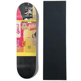 Girl Skateboard Deck Pacheco Cut and Paste 8.5" x 32" with Grip