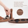 Wooden Coffee Tamper Holder Coffee Tamper Mat Stand Coffee Maker