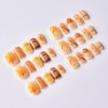 30Pcs Fall Press on Nails Short Square Fake Nails with