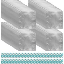 100 Pack Of Mylar 8x8" Bags & 100 Pack Of Oxygen Absorbers