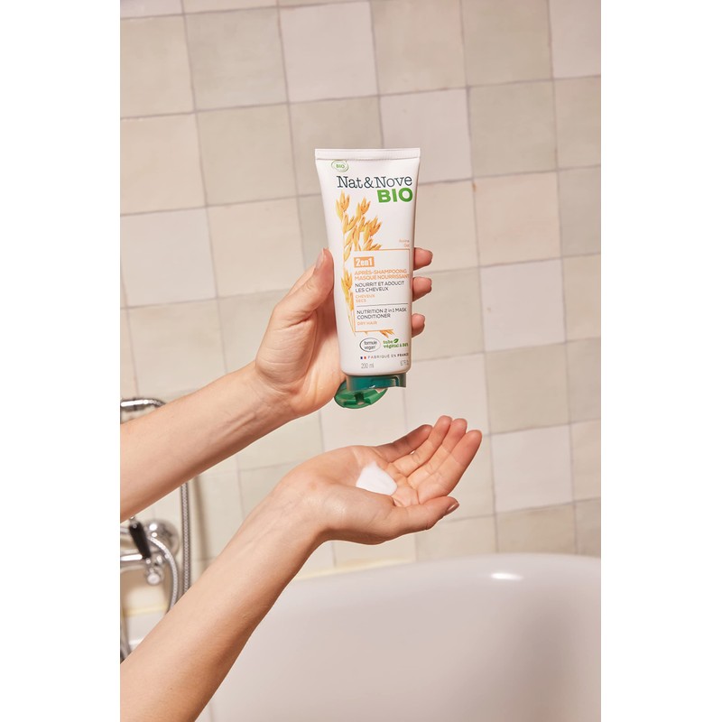 NAT&NOVE BIO 2-in-1 Dry Hair Conditioner - 200ml