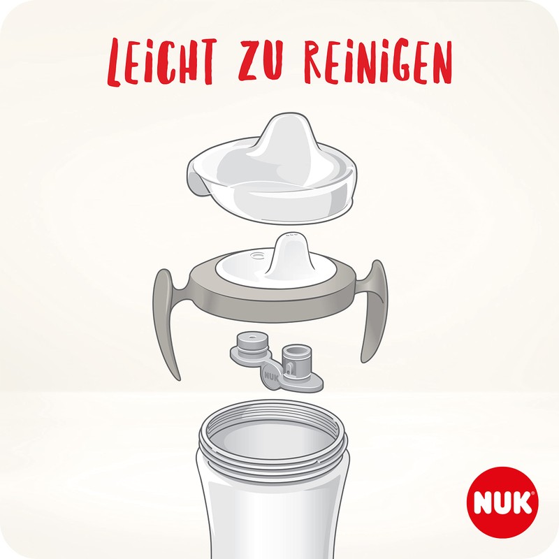 NUK Trainer Cup Learning Cup Leak-proof Cup with Soft Spout