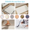 12 Pcs Rug Gripper for Laminate Floor Anti-Slip Rug Sticker