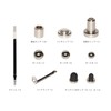 GoodsLand GL-MG-PEN-BK Multi-functional Magnetic Pen, Funny, Magic Ballpoint Pen, Stylus