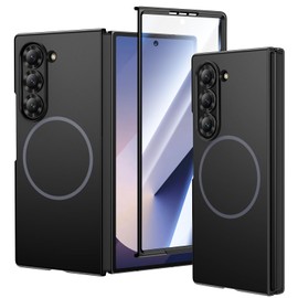 VEGO for Samsung Galaxy Z Fold 6 Case, Compatible with MagSafe Black