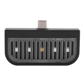 ABS Compact Lightweight Type C Interface Simple Operation High Efficiency UV Cleaning Portable Ultraviolet Light(Black )