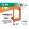 Carlon 1-Gang Non-Metallic Low-Voltage Old Work Bracket