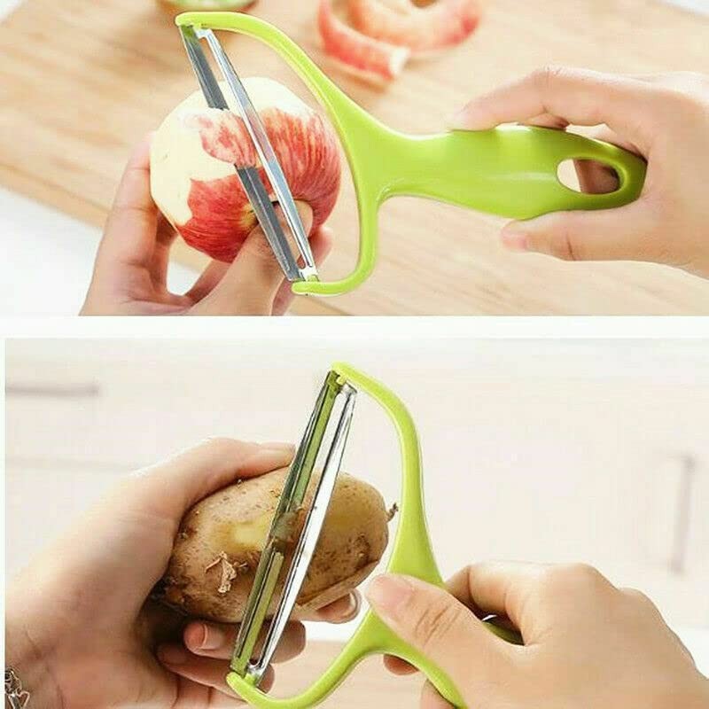 Vegetable Fruit Potato Peeler Cabbage Grater Cutter Slicer Stainless Steel