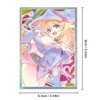 50 PCS Holographic Top Loading Trading Card Sleeves Protector for