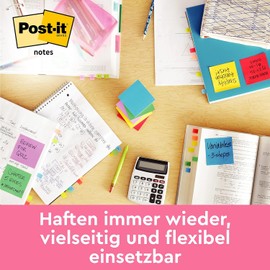 Post-it 2051-P Sticky Notes Mini 51 x 51 mm 400 Sheets Pink