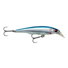 Savage Gear Predatory fish bait for pike fishing, Gravity Twitch SR floating, 14.5 cm, 50 g, colour: blue chrome
