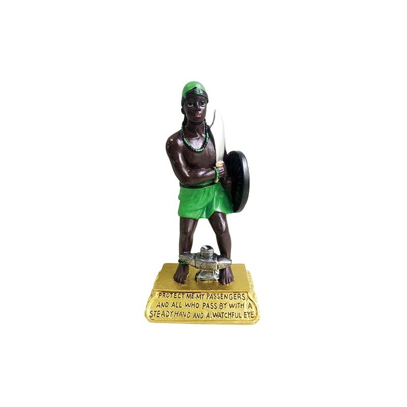 Santo Orisha Estatua Orisha Statue Orisha Ogun Estatua Car Ogun