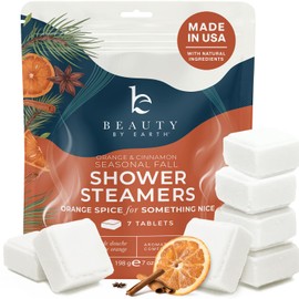 Shower Steamers Aromatherapy - USA Made with Natural Ingredients, Fall Relaxation Gifts for Women & Men, Self Care Spa Day Essentials, Large Shower Tablets with Orange & Fir Essential Oil