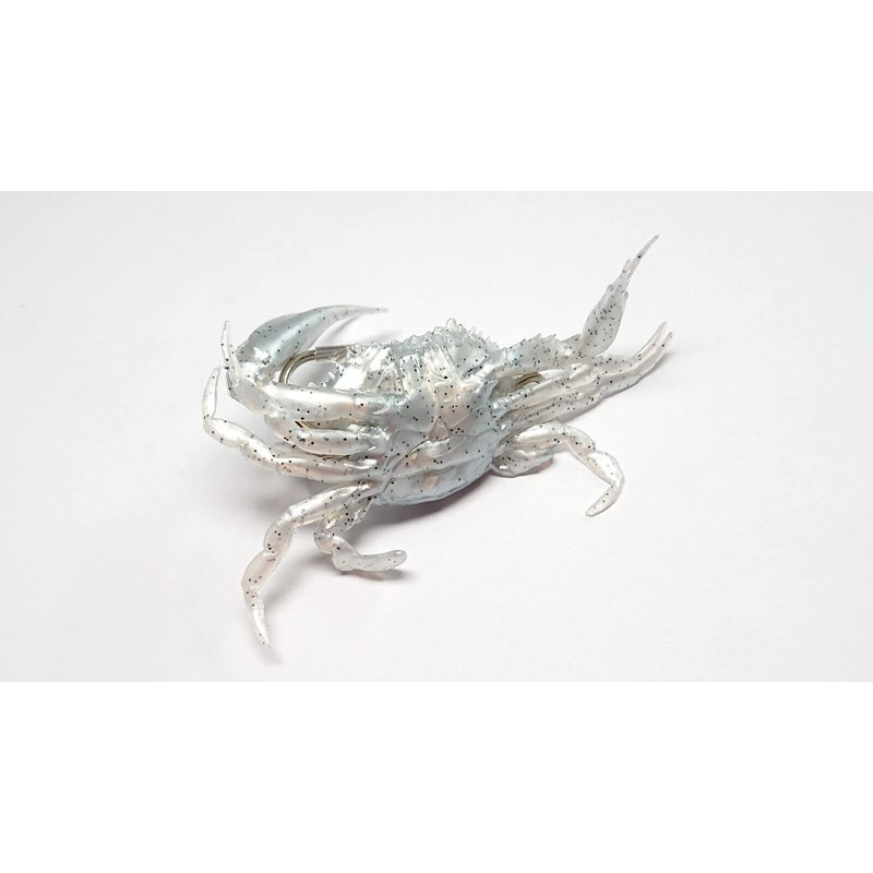Soft 3D Crab 100mm 19g 4/0 Double Hook Wreck Jig