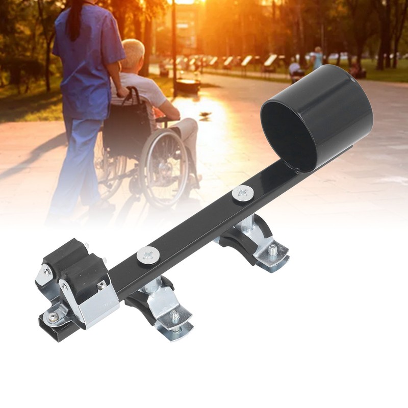 Mobility Scooter Cane Holder Universal Fit Aluminum Alloy Walking Stick
