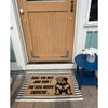 Funny Welcome Mat 30"(L) x 18"(W) Ring the Bell and