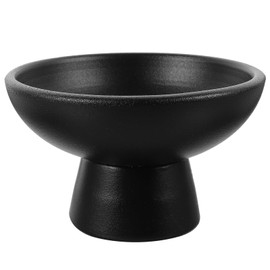 - Cuencos de frutas de cerámica, tazón redondo de postre de 5 pulgadas, tazón decorativo para decoración de mesa de cocina ( )