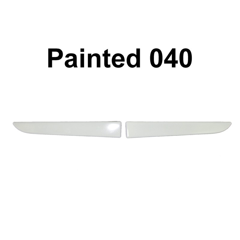 Bundle Painted 040 White Grille Lower Filler Panel Lh &